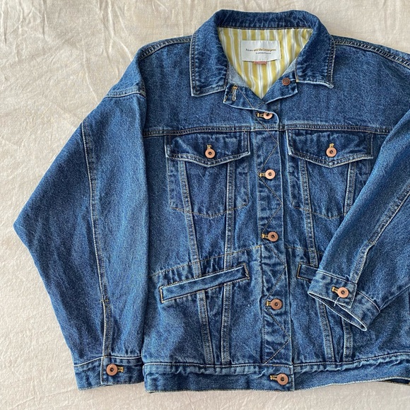 Anthropologie Pilcro & The Letterpress Denim Utility Jacket - Picture 4 of 8